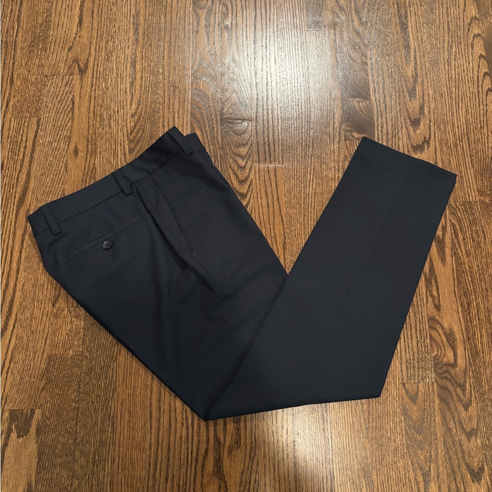 Nordstrom Rack Trim Fit Black Dress Pants